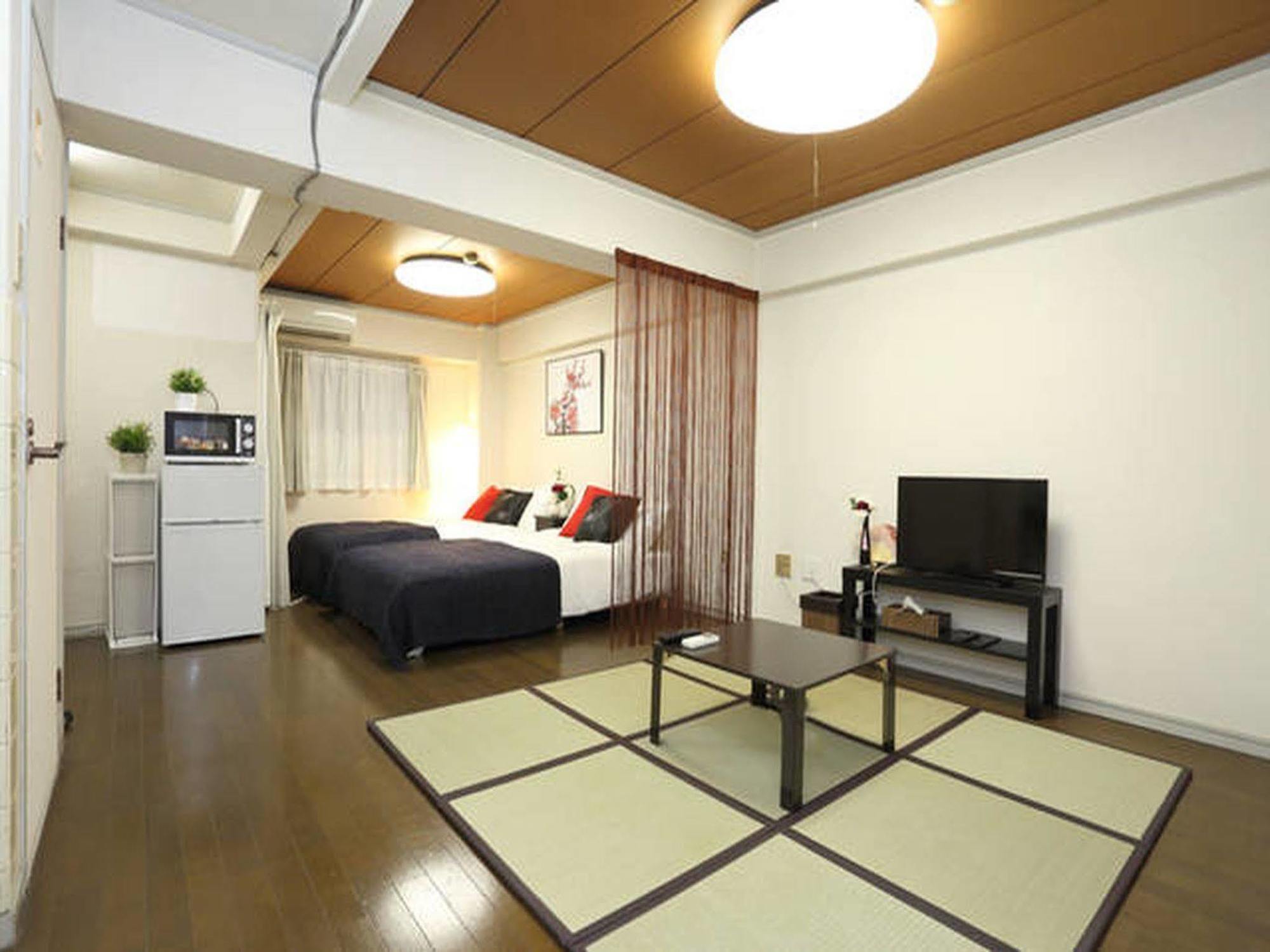 Dotonbori Apartment Osaka Exteriör bild